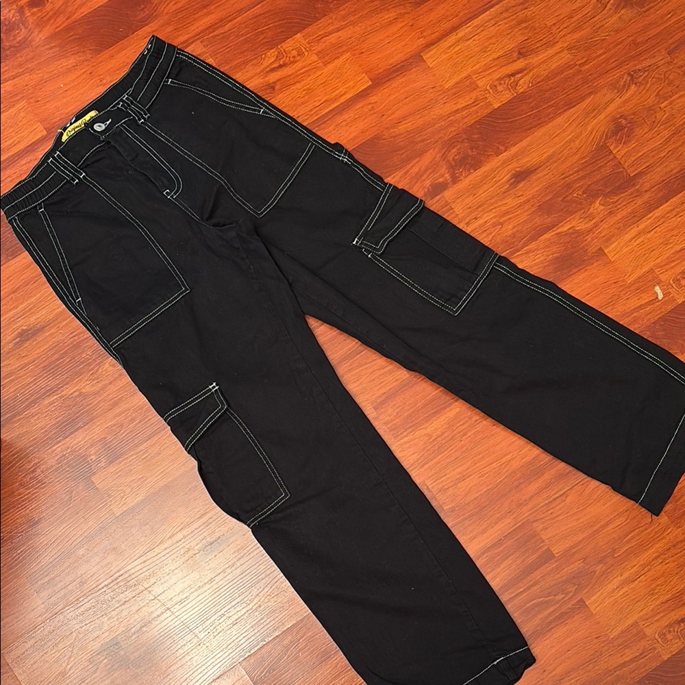 Black Cargo Pants